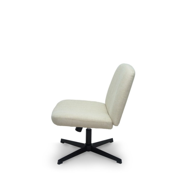 Silla Opti542 basculante tela crema.