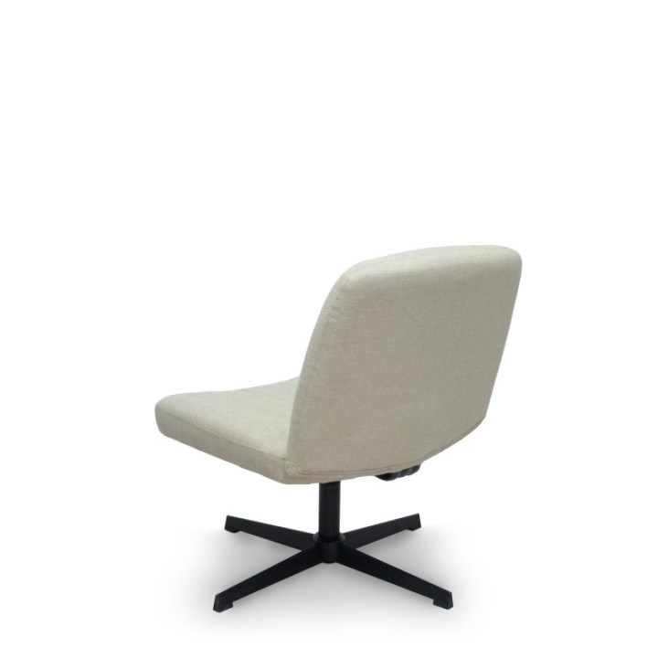 Silla Opti542 basculante tela crema.