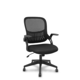 Silla Opti544 negra respaldo malla negro asiento 3D negro
