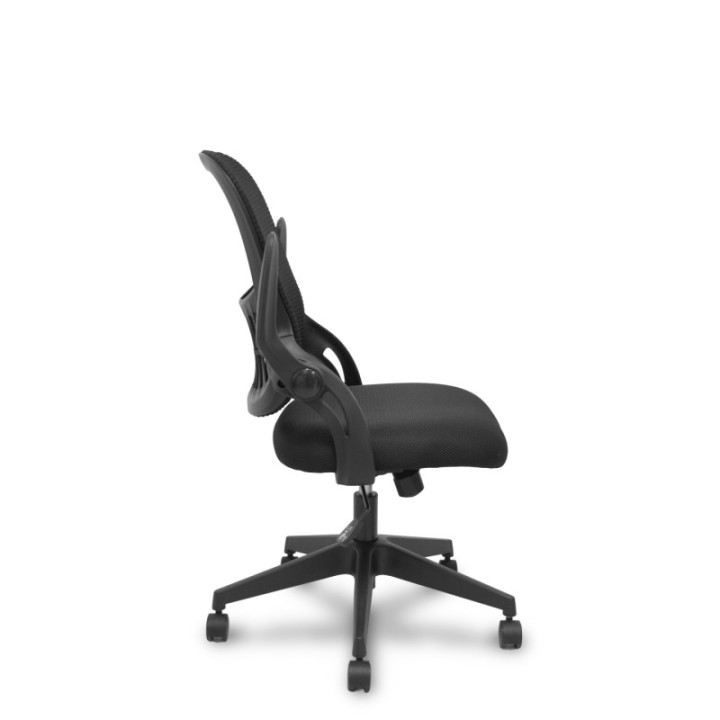 Silla Opti544 negra respaldo malla negro asiento 3D negro