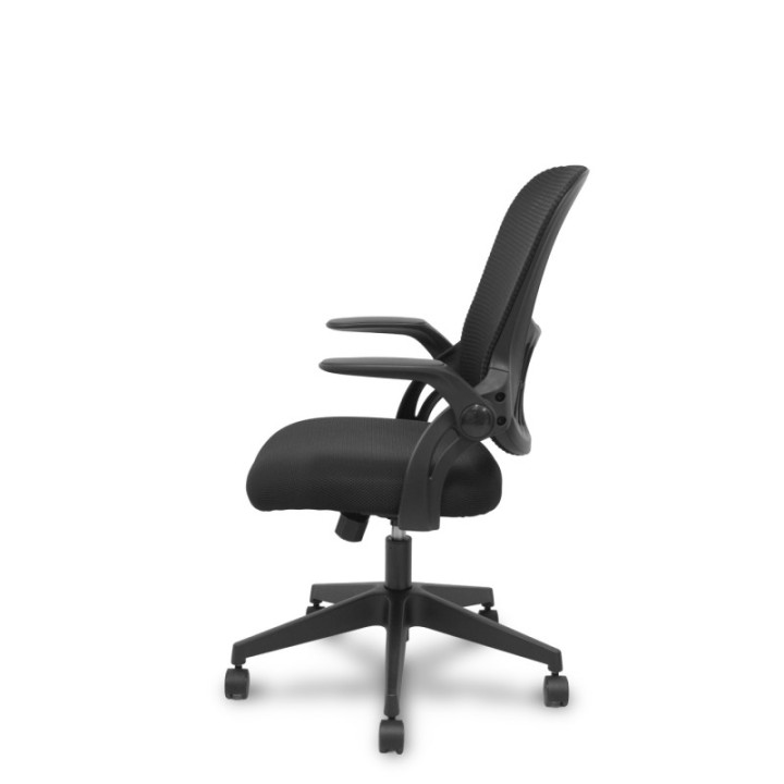 Silla Opti544 negra respaldo malla negro asiento 3D negro