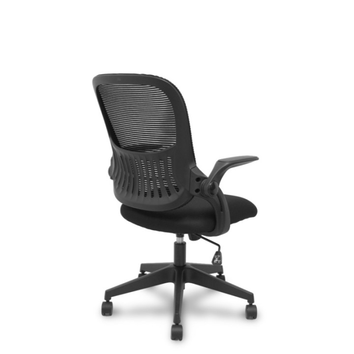 Silla Opti544 negra respaldo malla negro asiento 3D negro
