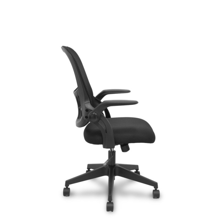 Silla Opti544 negra respaldo malla negro asiento 3D negro