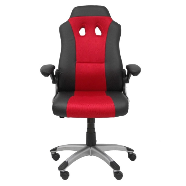 Silla gaming Talave similpiel negro y rojo.