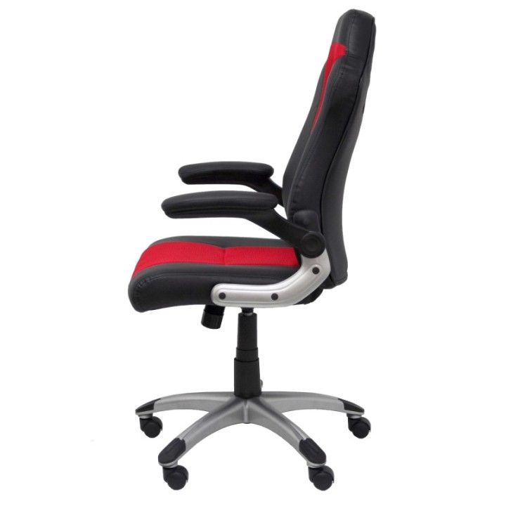 Silla gaming Talave similpiel negro y rojo.
