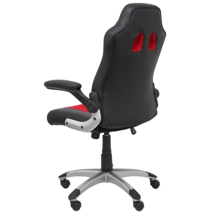 Silla gaming Talave similpiel negro y rojo.