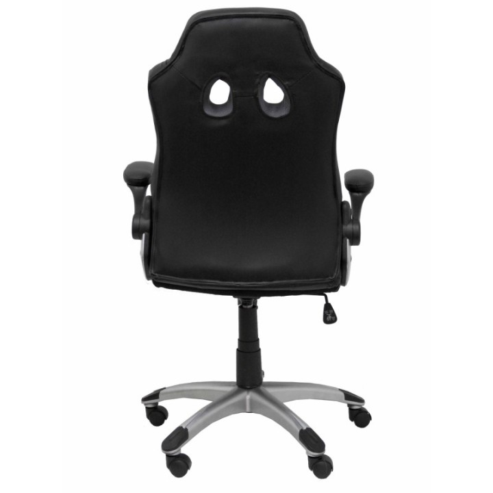 Silla gaming Talave similpiel negro y gris