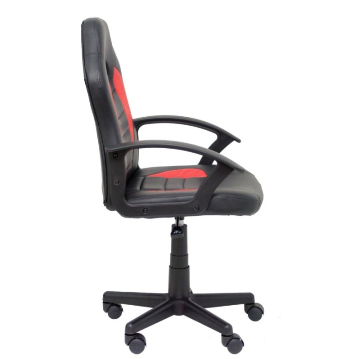 Silla juvenil gaming Mohedas similpiel negro y rojo