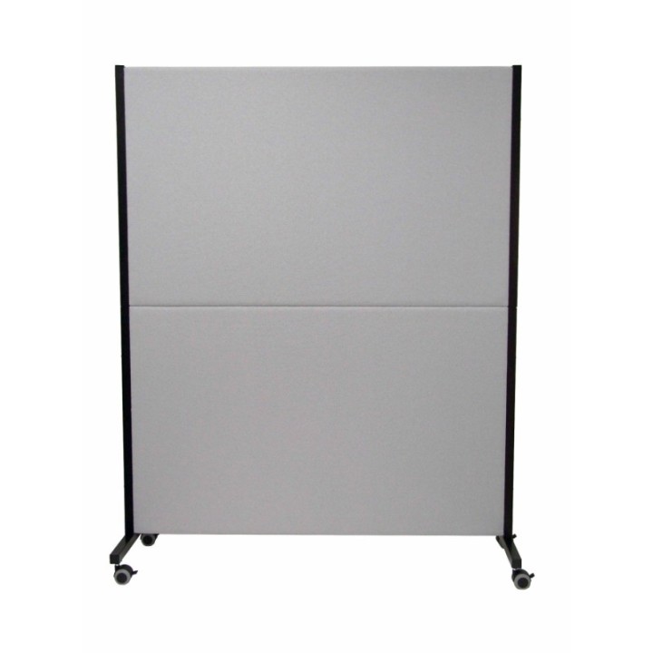 Biombo Valdeganga bali gris con ruedas con freno