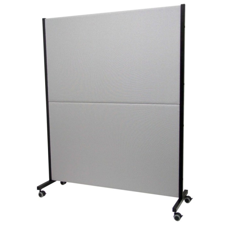 Biombo Valdeganga bali gris con ruedas con freno