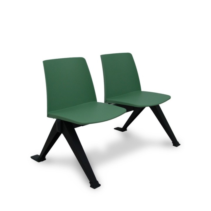 Bancada 2 puestos Orgaz PVC verde.