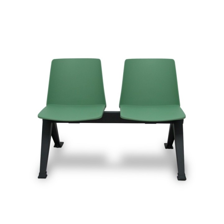Bancada 2 puestos Orgaz PVC verde.