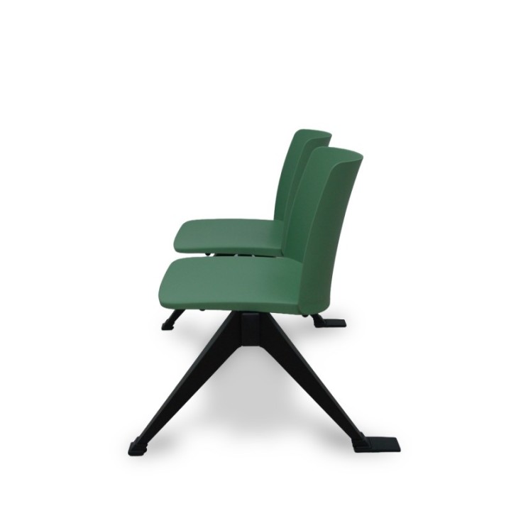 Bancada 2 puestos Orgaz PVC verde.