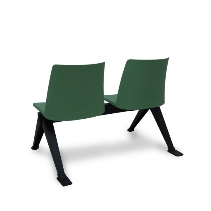 Bancada 2 puestos Orgaz PVC verde.