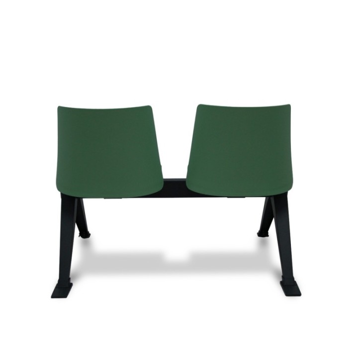 Bancada 2 puestos Orgaz PVC verde.