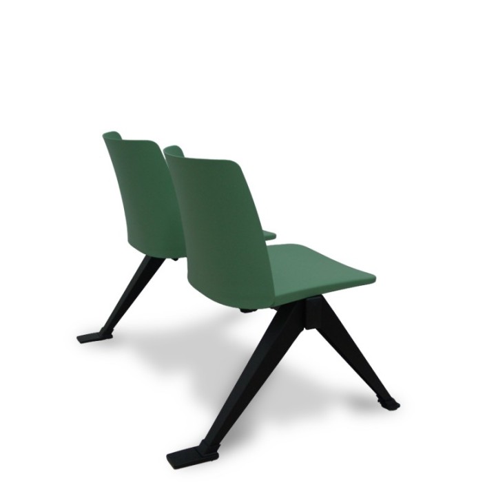 Bancada 2 puestos Orgaz PVC verde.