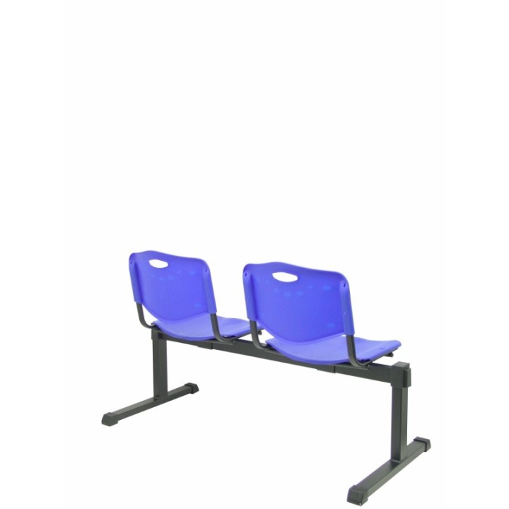 Bancada Iso plastic 2 plazas PVC color azul