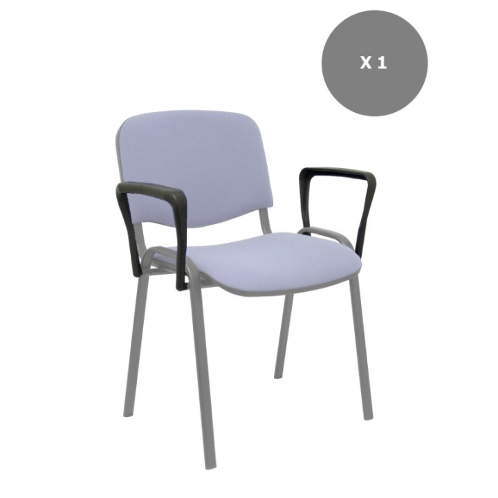 Kit de 1 pareja de brazos fijos para sillas Iso