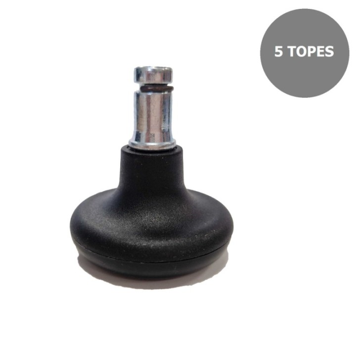 Kit 5 topes de nailon.