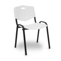 Pack 1 silla Iso plastic PVC blanco