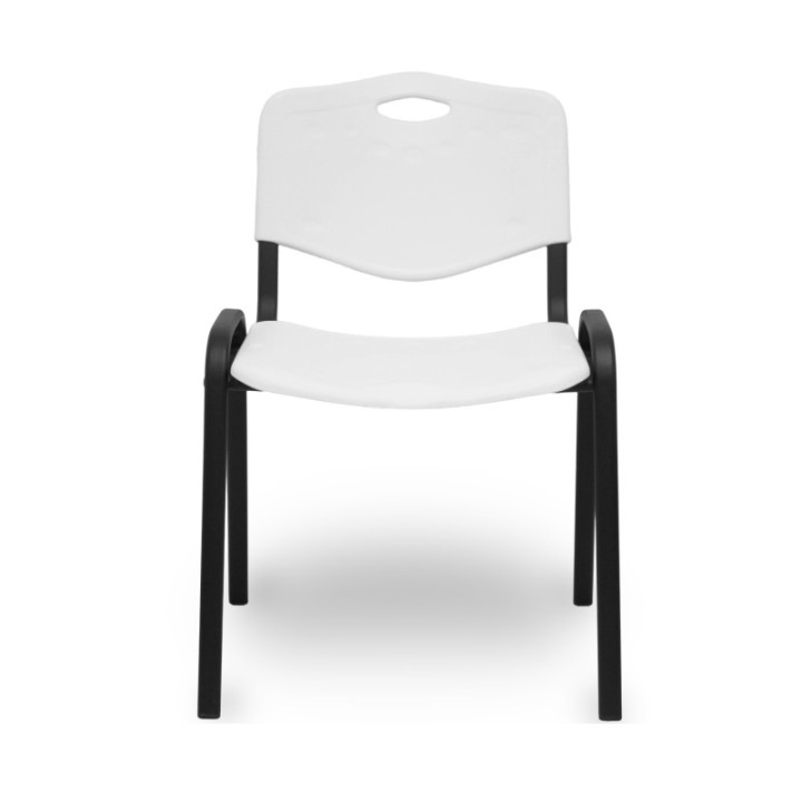 Pack 1 silla Iso plastic PVC blanco