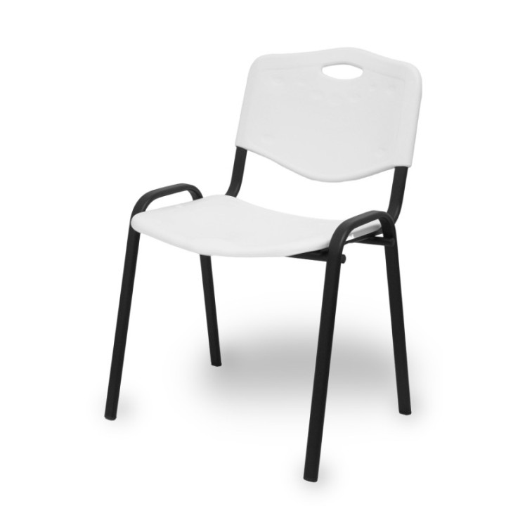 Pack 1 silla Iso plastic PVC blanco