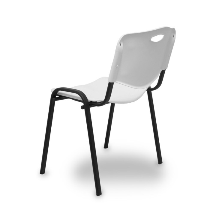 Pack 1 silla Iso plastic PVC blanco