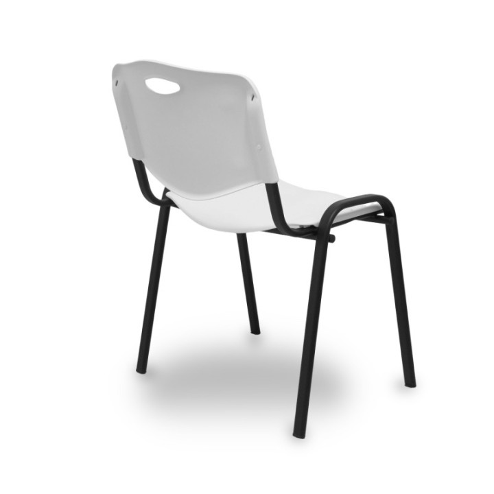 Pack 1 silla Iso plastic PVC blanco