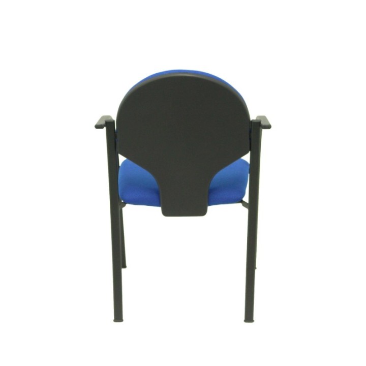 Pack 2 sillas Hellin chasis negro bali azul