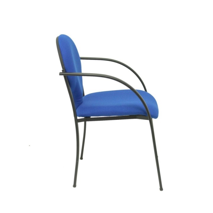 Pack 2 sillas Hellin chasis negro bali azul