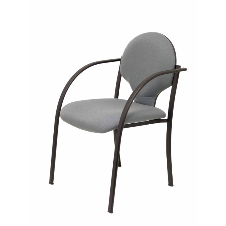 Pack 2 sillas Hellin chasis negro bali gris