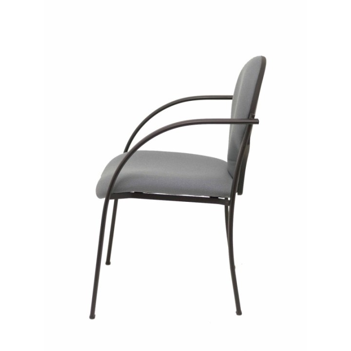 Pack 2 sillas Hellin chasis negro bali gris