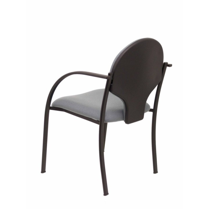 Pack 2 sillas Hellin chasis negro bali gris