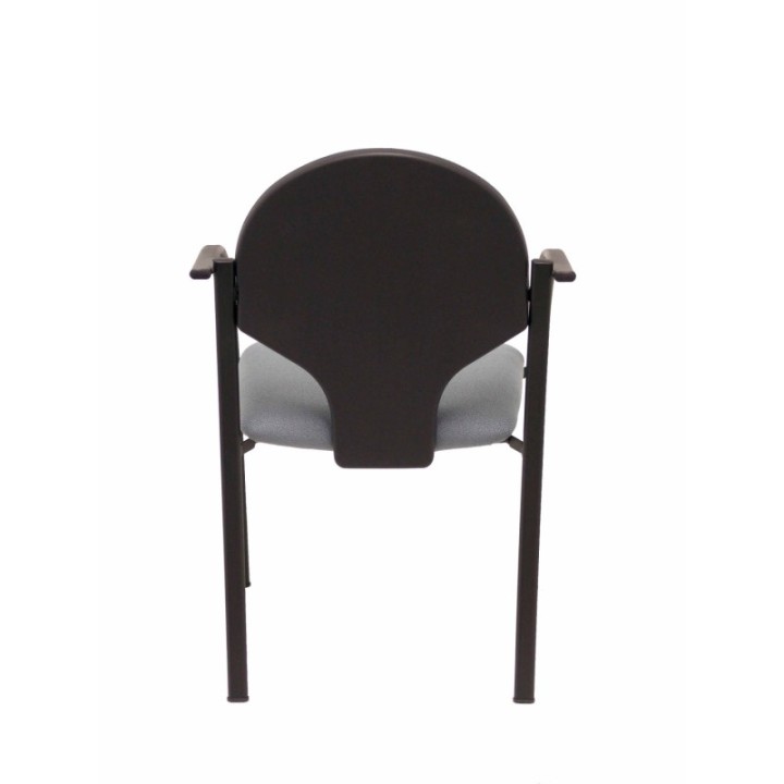 Pack 2 sillas Hellin chasis negro bali gris