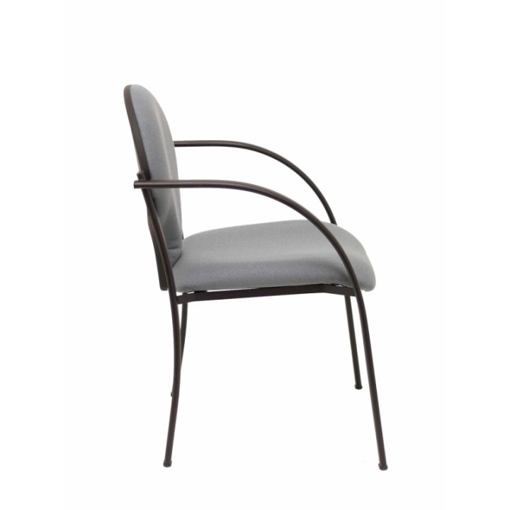 Pack 2 sillas Hellin chasis negro bali gris