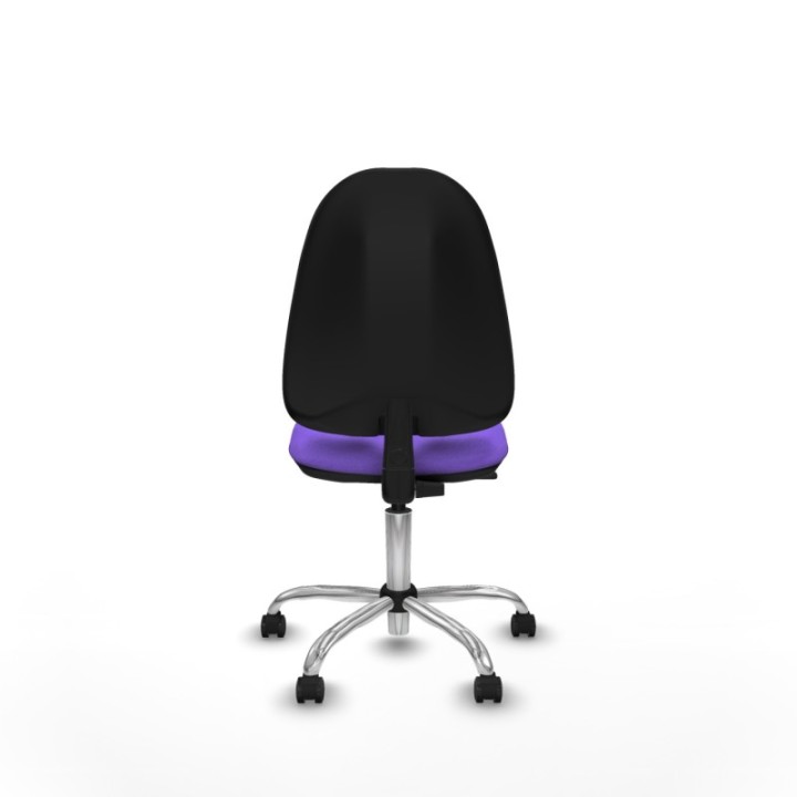 Algarra CP bali lila  base cromada ruedas autofrenantes 50mm