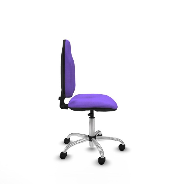 Algarra CP bali lila  base cromada ruedas nailon 50mm