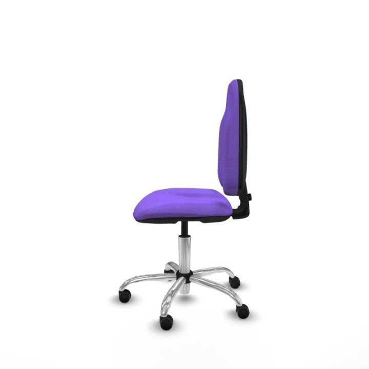 Algarra CP bali lila  base cromada ruedas engomadas 50mm