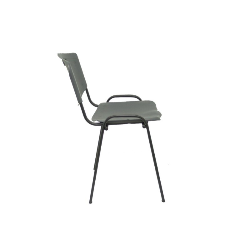 Pack 2 sillas Iso plastic PVC gris
