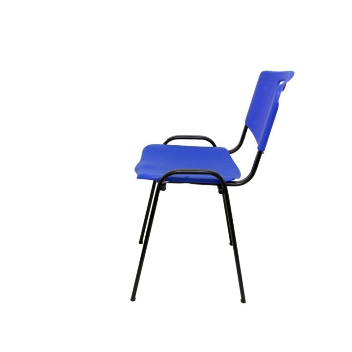 Pack 4 sillas Iso plastic PVC azul