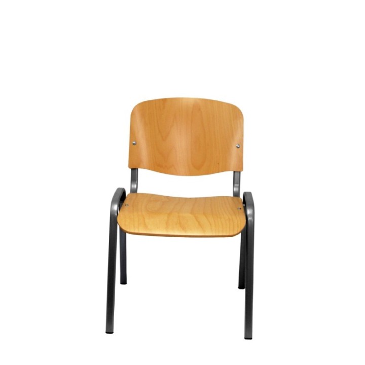 Pack 4 sillas Iso wood madera haya