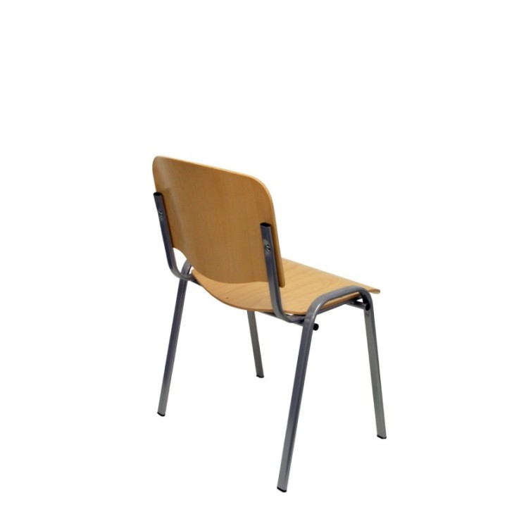 Pack 4 sillas Iso wood madera haya