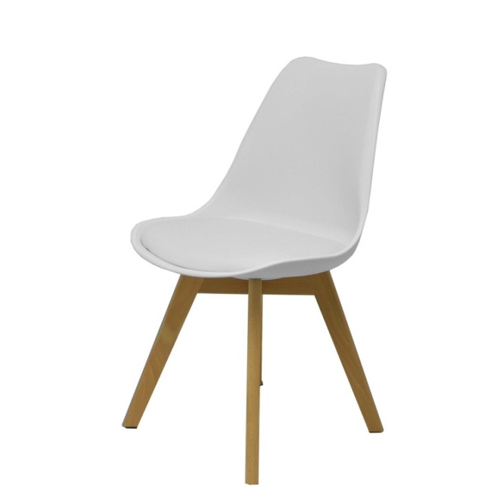 Pack 4 sillas Don Rodrigo 2.0 color blanco