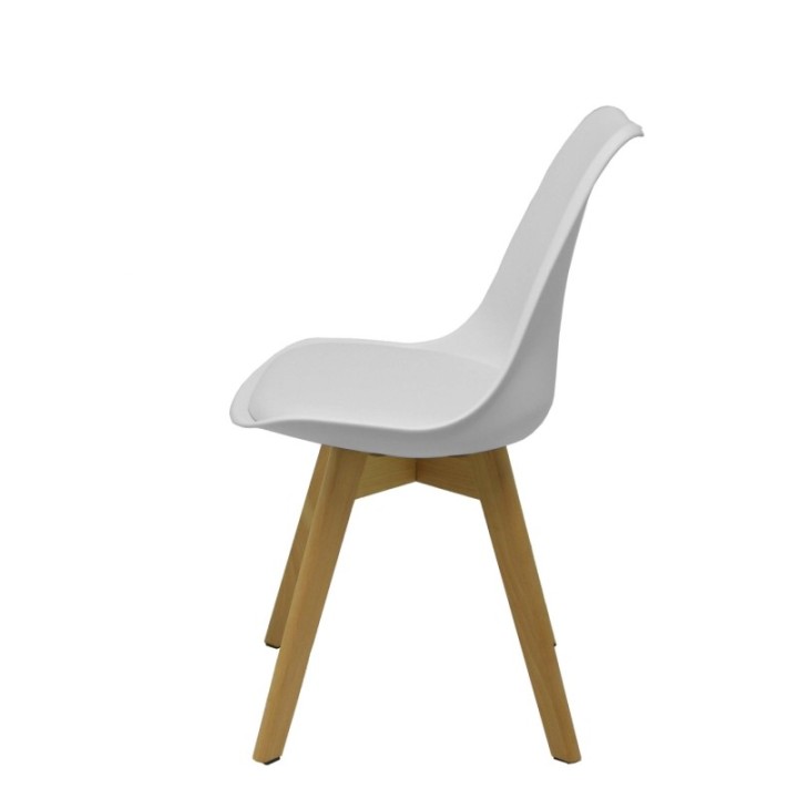 Pack 4 sillas Don Rodrigo 2.0 color blanco