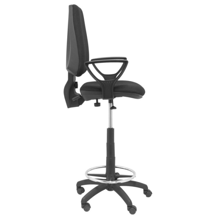 Taburete Elche CP brazos golf bali color negro