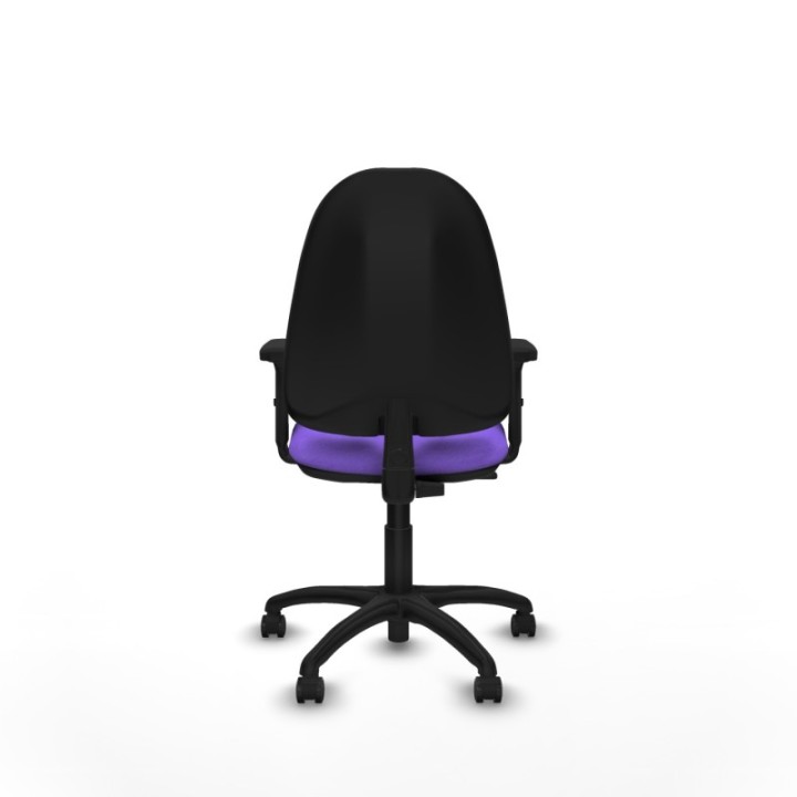 Algarra CP bali lila brazos 2D base poliamida ruedas engomadas 50mm