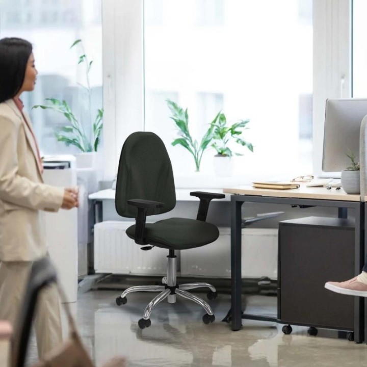 Algarra CP bali lila brazos 2D base cromada ruedas autofrenantes 50mm