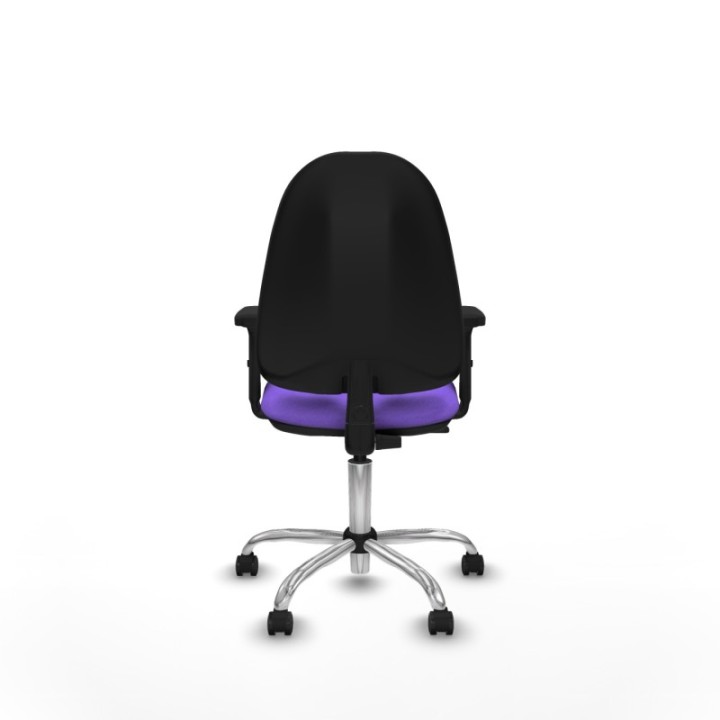 Algarra CP bali lila brazos 2D base cromada ruedas engomadas 50mm