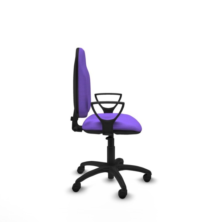 Algarra CP bali lila brazos fijos base poliamida ruedas nailon 50mm