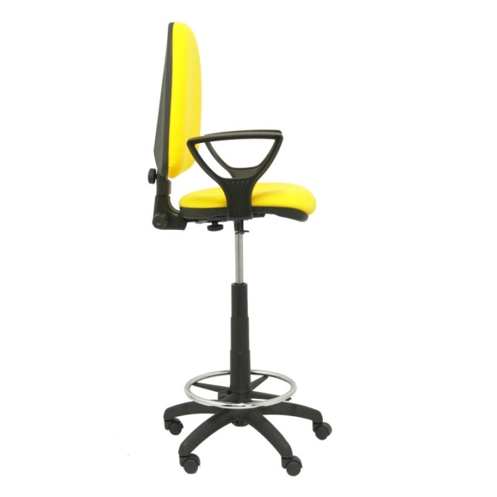 Taburete Aýna bali amarillo brazos fijos